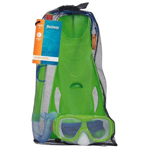 Набор для плавания SureSwim: маска, ласты, трубка, 7-14 лет, МИКС, 25019 Bestway