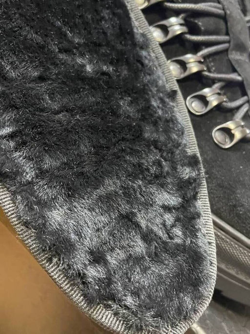 05-1829M-8-328 BLACK Ботинки зимние мужские (натуральная замша, натуральный мех)