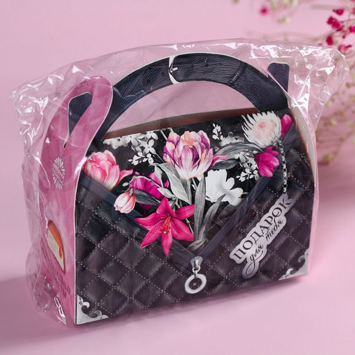 Конфеты шоколадные в сумочке Подарок для тебя, 150 г.