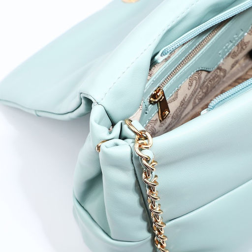 Сумка-мессенджер на магнитах, цвет бирюзовый - Simaland фото 6