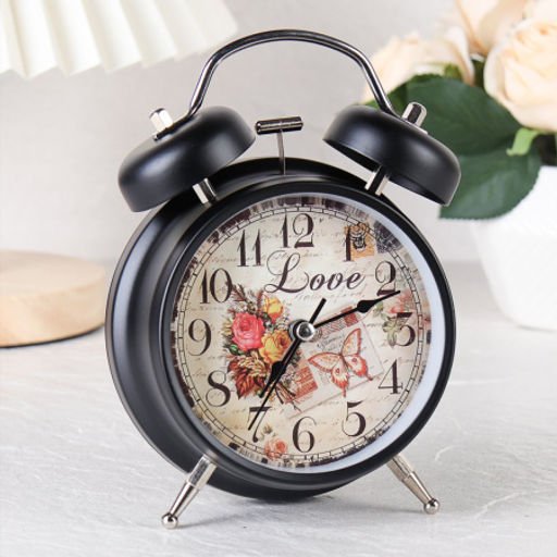 Будильник 16 см / 6040 /уп 50/ подсветка экрана - Галеонтрейд фото 3