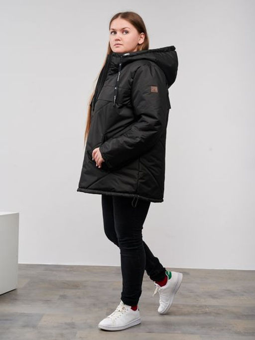 Куртка демисезонная Нэт черный - Yollochka фото 5