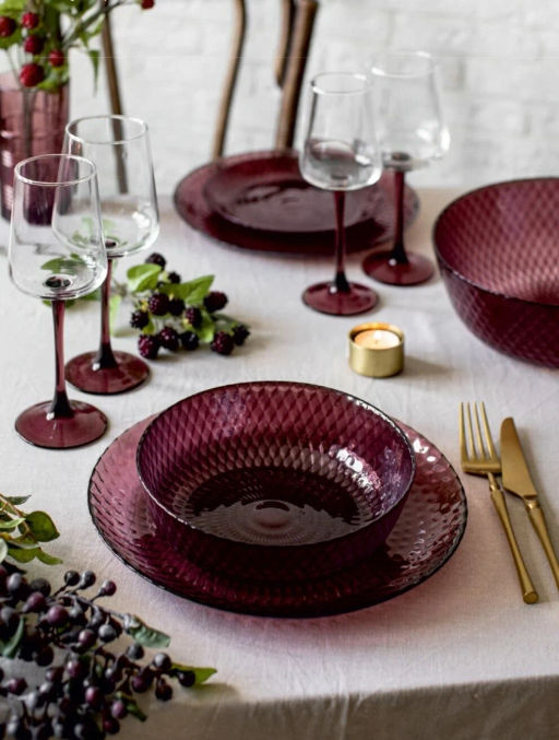 Столовый набор ИДИЛЛИЯ ЛИЛАК 19пр арт.O0202 /Люминарк/ - Luminarc фото 7