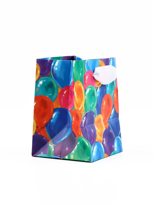 Цена за 4 шт. Пакет ламинированный «Поздравляю», шары, 7 х 10 х 7 см