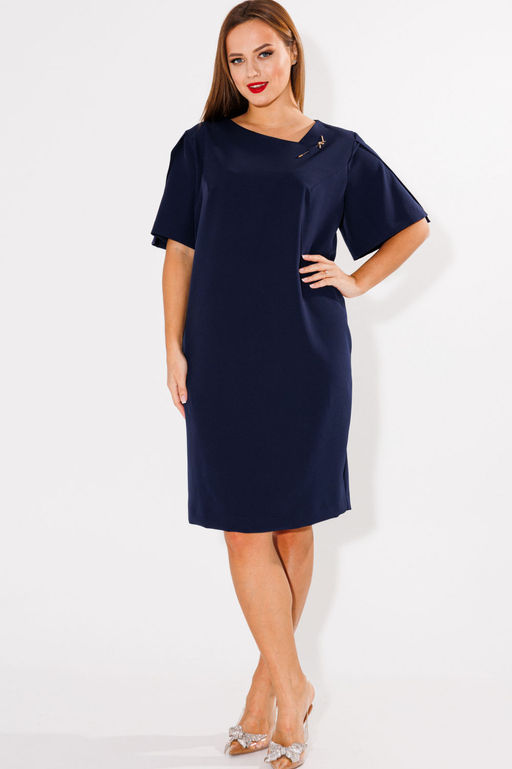 Платье SOVA 11216S-Р темно-синий - Mira fashion фото 285