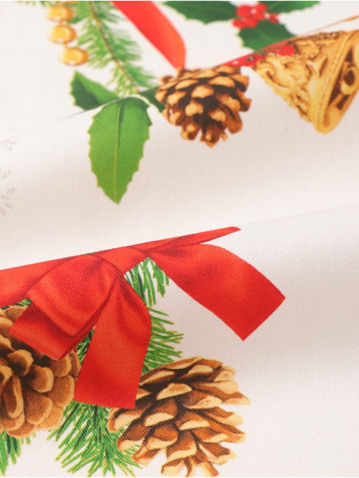 Скатерть новогодняя Этель. Рождественский балл, 150?220 см, 100% хлопок