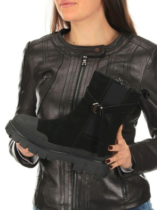 04-296-1M BLACK Ботинки зимние женские - No name фото 20