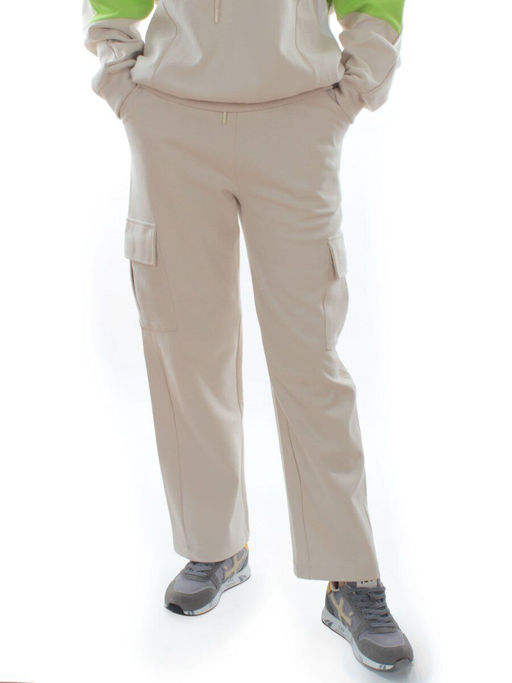 3156/3157 BEIGE/LT. GREEN Костюм спортивный женский (95% хлопок, 5% эластан)