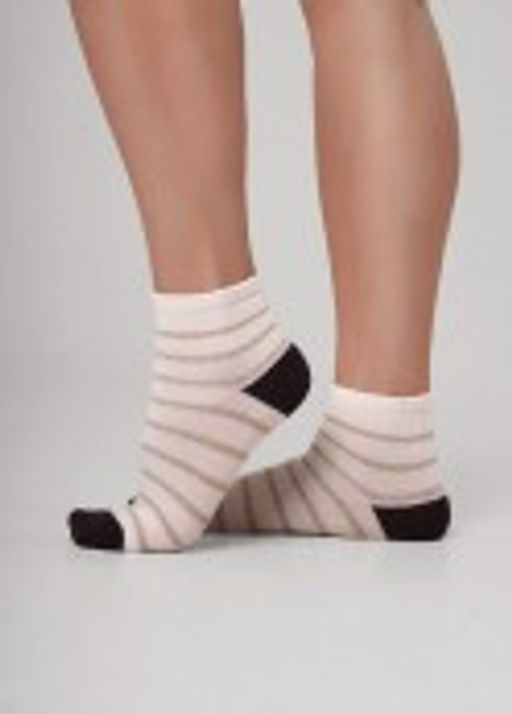 (CLE) Д5642 носки жен. шоколад (ЧЗ)