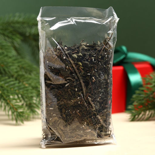 Чай зелёный Добро пожаловать, вкус: мята и кокосовая стружка, 50 г. - Фабрика счастья фото 3