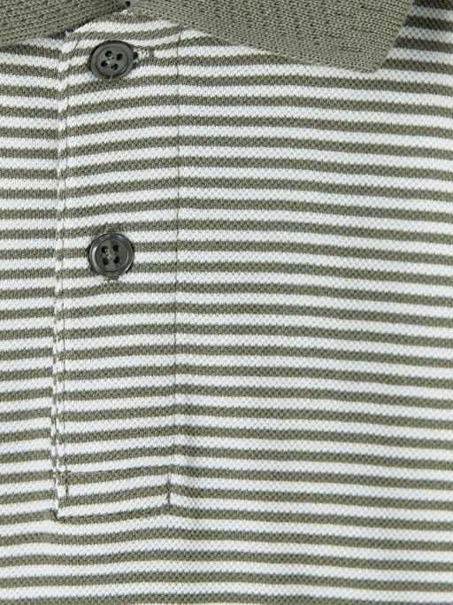 Polo Yaka ?izgili Erkek Ti??rt