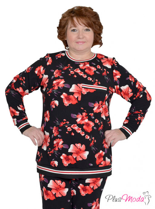 Туника Модель №807 размеры 44-84 - Plusmoda фото 8