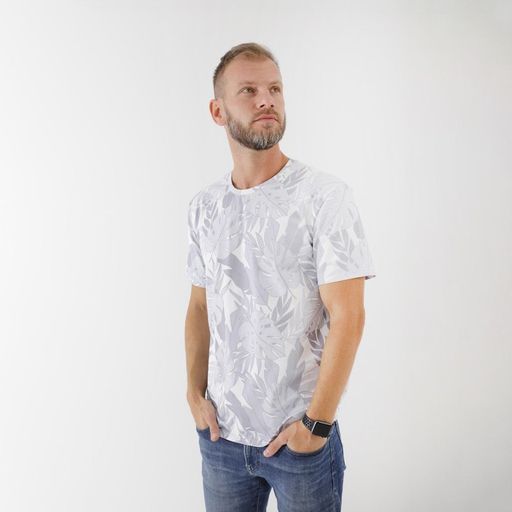 Футболка SL "Tropic white", 48, белый