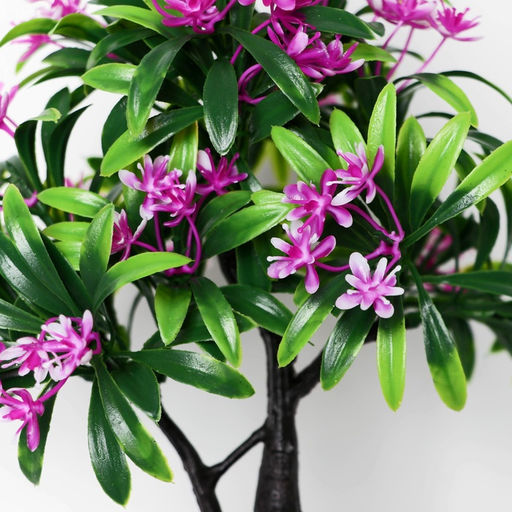 Бонсай искусственный в горшке «Деревце яркое», 10×20 см, МИКС