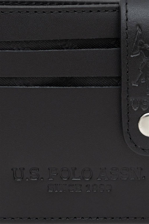 Мужской черный кошелек - U.s. polo assn фото 7