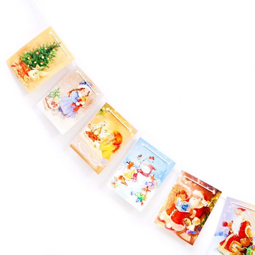 Новогодний набор «Флажки», 15 шт.