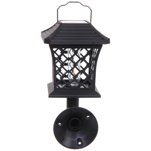 Фонарь садовый "Винтаж" 12*12*13,5 см (h=60 см) на солнечной батарее (универсальный), тёплый белый