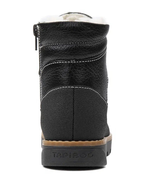 Ботинки детские шерсть 23016 кожа, СТОКГОЛЬМ черный - Tapiboo фото 7