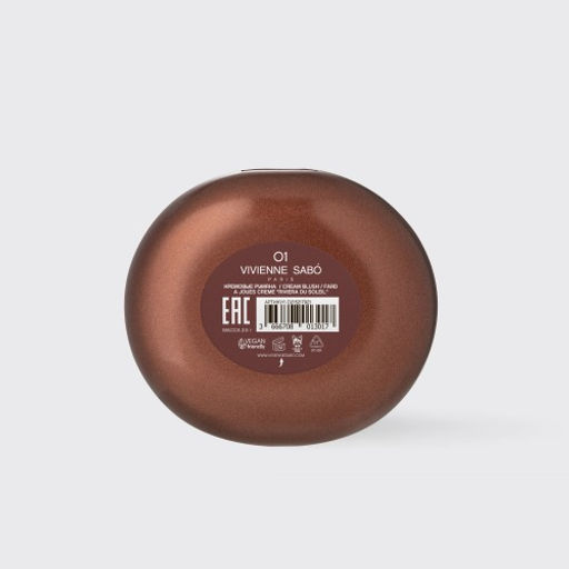 Лимитка Vivienne Sabo Кремовые румяна Riviera du Soleil тон 01