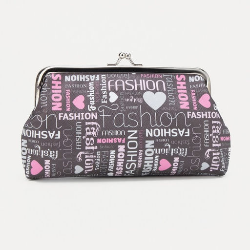 Косметичка на фермуаре, серая