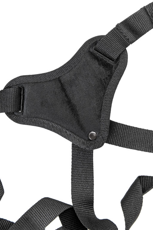 Трусики для страпона TOYFA RealStick Strap-On Abigail, экокожа, черные