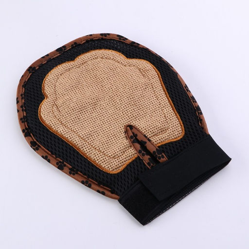 Рукавица - щетка для шерсти двусторонняя, на правую и левую руку, микс цветов - Пижон фото 8