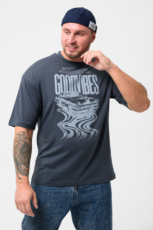 Футболка мужская 8507/1 оверсайз