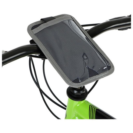 Велосумка GRAFFITI ПОИНТ, на руль, для телефона, цвет серый  фото 4