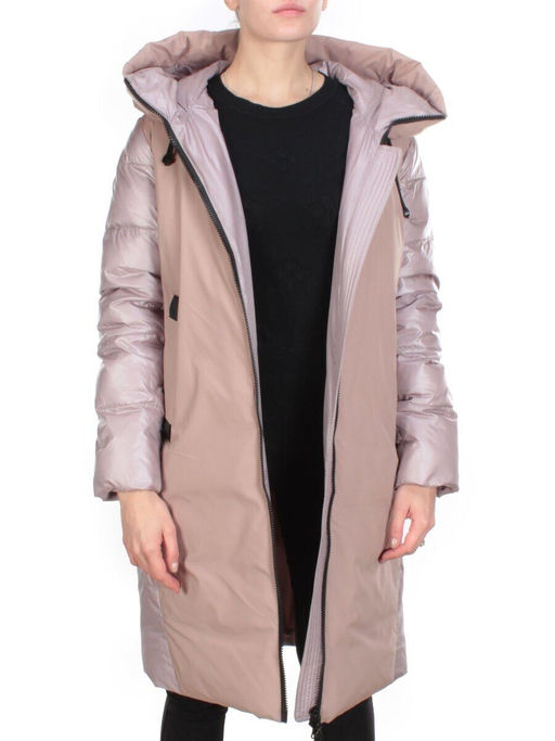 2235 PINK POWDER Пальто женское зимнее AKIDSEFRS (200 гр. холлофайбера) - Fashion фото 6
