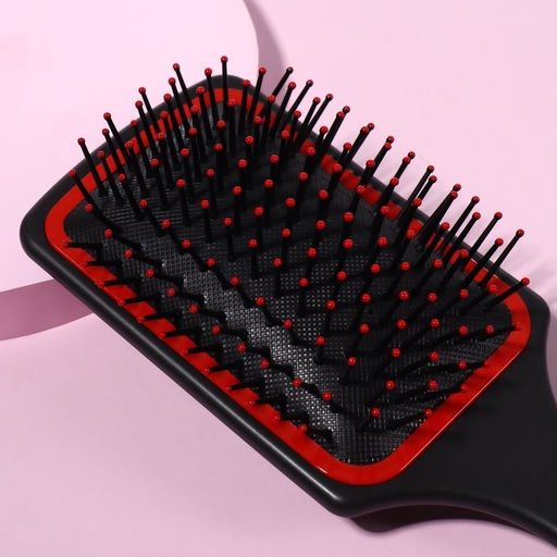 Расчёска массажная, широкая, 8×24(±1) см, МИКС