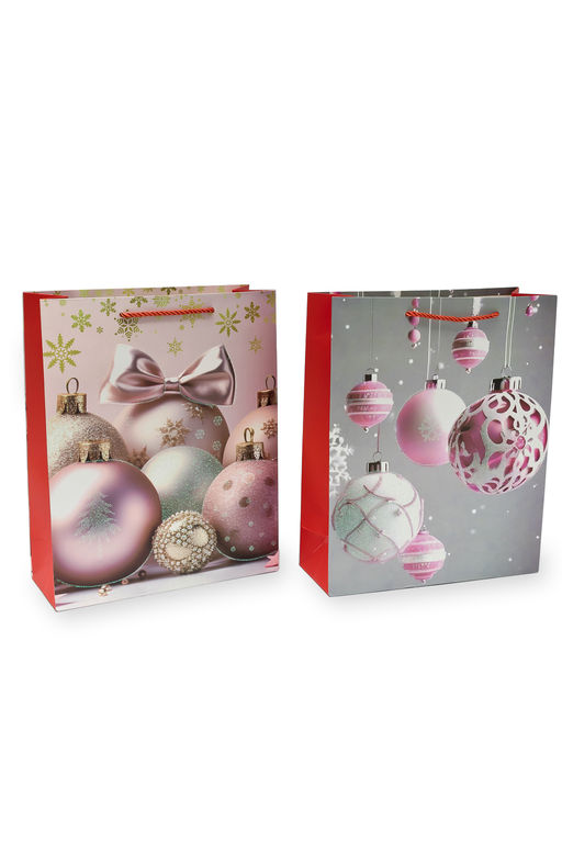 Пакет Новогодний 26*32*10 см (12 шт) SF-7569, микс №32 - Больше подарков фото 3