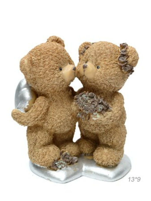 Фигурка Медвежонок с сердцем 13х9 см / 708-23 /уп 72/ - Галеонтрейд фото 2