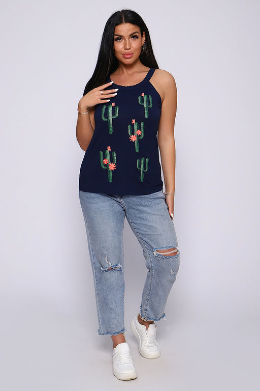 Топ Натали 82021 из вискозы  фото 27