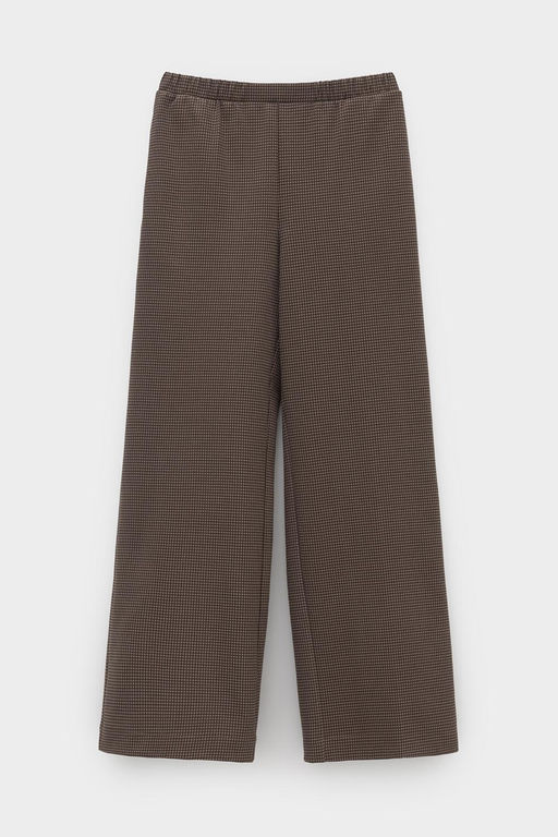 ЕВТ 4158/песочно-коричневый,гусиная лапка брюки жен