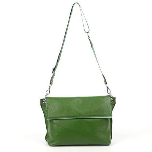 Женская кожаная сумка 86036 Грин Н57 - Cidirro фото 3