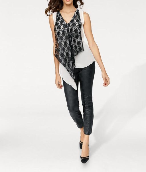 Топ, черно-белый - Ashley brooke фото 3