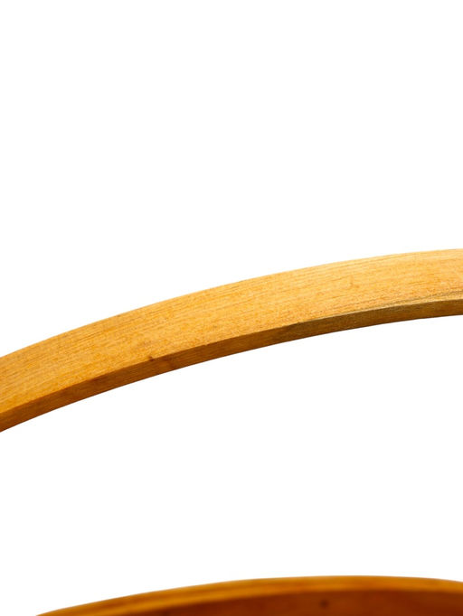 Корзина плетёная для хранения Koca, с ручкой, ива, коричневая, набор 3 шт.