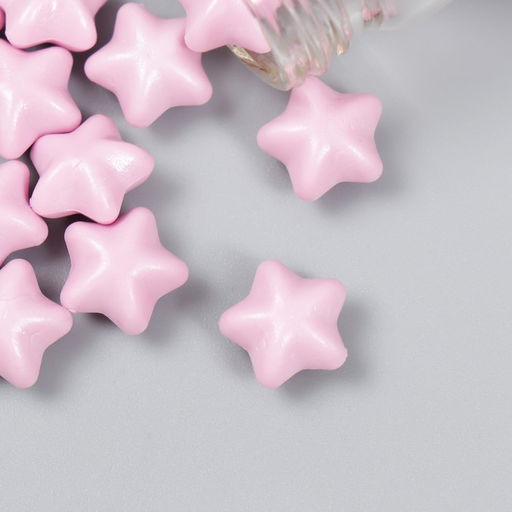 Сургуч в гранулах в баночке "Звёздочки" розовый 16 гр 7х3х3 см