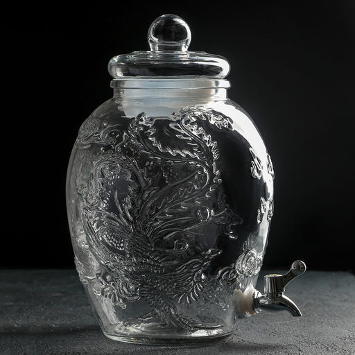 Диспенсер для напитков «Дракон», 8 л, 28×21×34 см