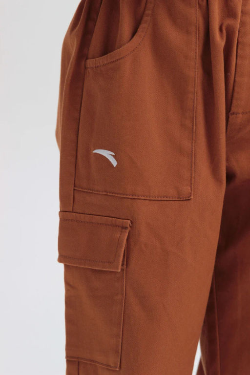 Брюки текстильные Коричневый - Anta sport фото 5
