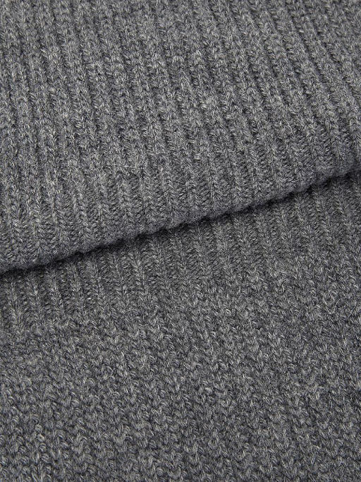 Шапка жен. шерсть+акр LB-N88044 grey melange - Labbra фото 4