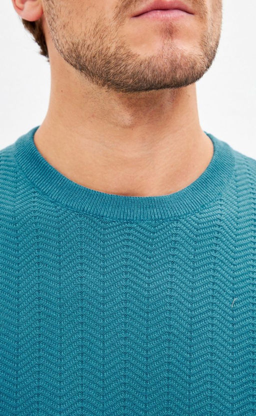 Джемпер F221-15-537 l.turquoise - Fine joyce фото 4