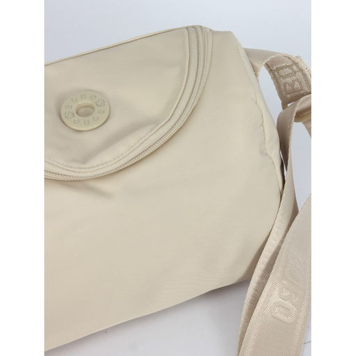 Сумка женская текстиль BoBo-6820, 1отд, плечевой ремень, бежевый 264215  фото 4