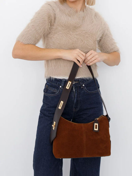 Сумка 1110M brown Polina&Eiterou