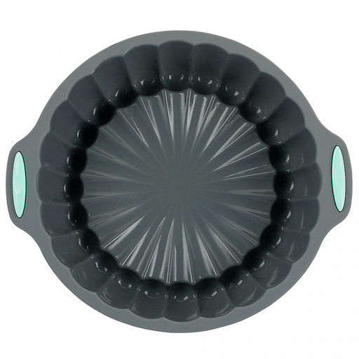 Форма для запекания "Linea Silicone" 22х20х6см, круглая, силикон, "Regent" (Китай)