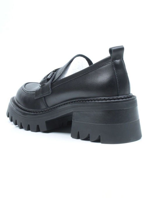 03-C1817-1 BLACK Лоферы женские (натуральная кожа)