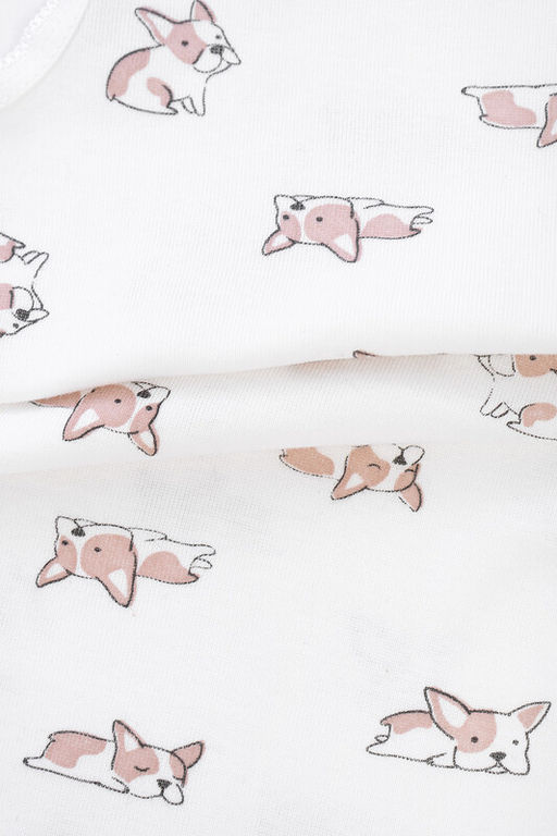 К 1077/маленькие бульдоги на сахаре, майка - Crockid фото 3