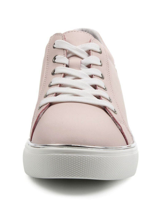 03-YD270-3 PINK Полуботинки спортивные женские (натуральная кожа)