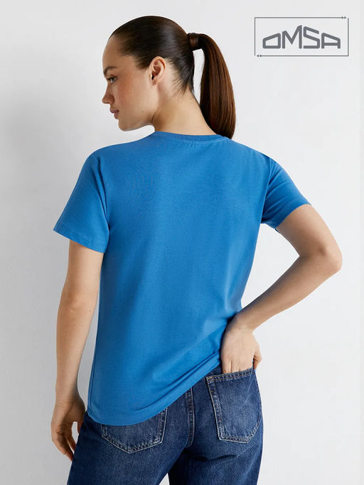 1201D Футболка жен. прямого кроя (ЧЗ) jeans