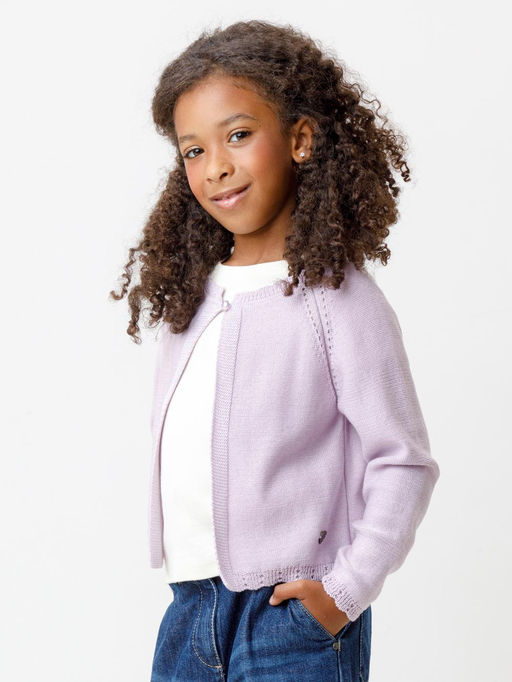 КВ 30092/25/лаванда кардиган для дев